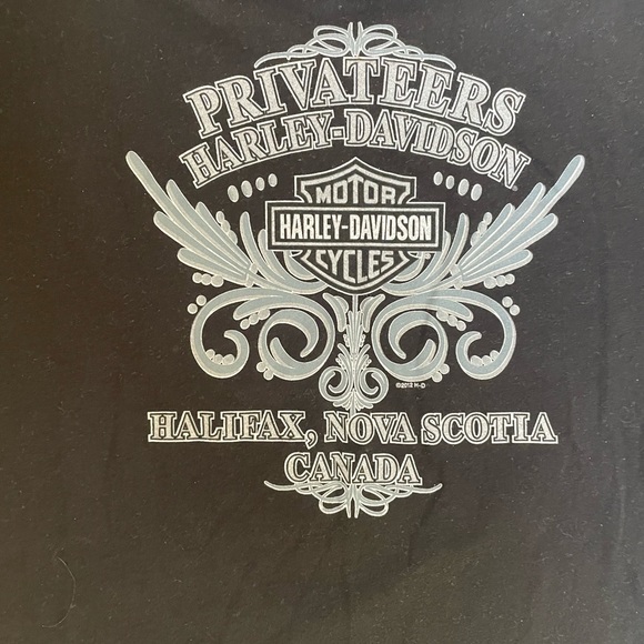 Harley-Davidson Willie G Skull Rhinestone Embellished Tee - Picture 9 of 9